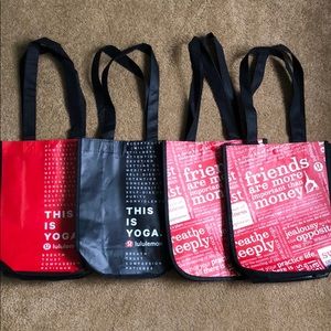lululemon reusable bags